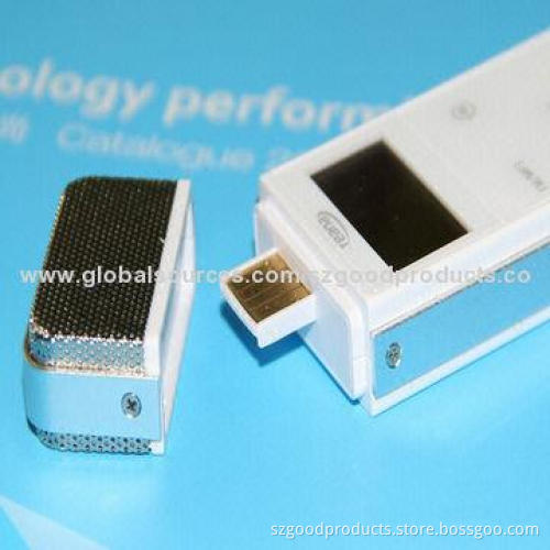 MP3 Player, Karaoke Microphone, Supports FM Radio/Voice Record/U-disk and More/Multi-point Function
